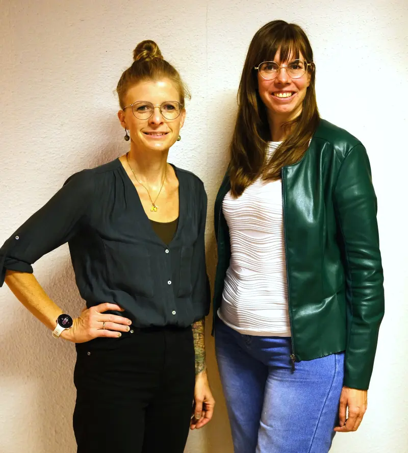 die Beraterinnen Sonja Gießwein und Daniela Bitter